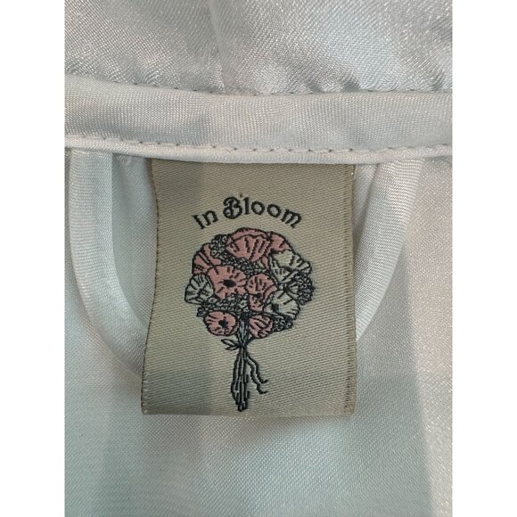 In Bloom by Jonquil "Bride" Satin Finish Robe with belt, size small - Picture 5 of 11